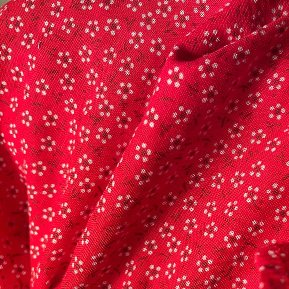 Gorgeous Red Floral Dress - Picture 5 of 7